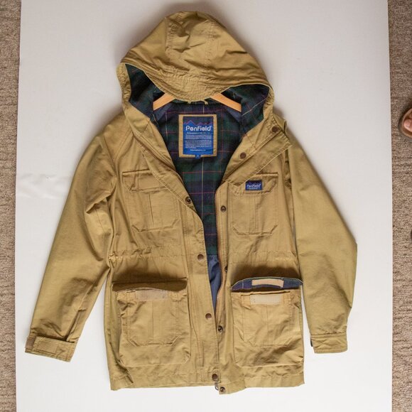 Penfield Tan Utility Jacket with Hood - Picture 2 of 8